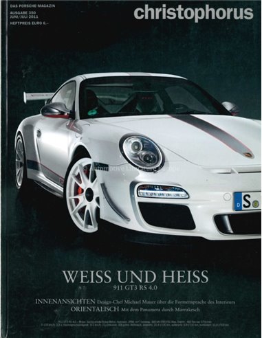 2011 PORSCHE CHRISTOPHORUS MAGAZIN 350 DEUTSCH