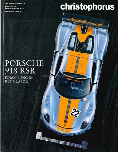 2011 PORSCHE CHRISTOPHORUS MAGAZIN 348 DEUTSCH