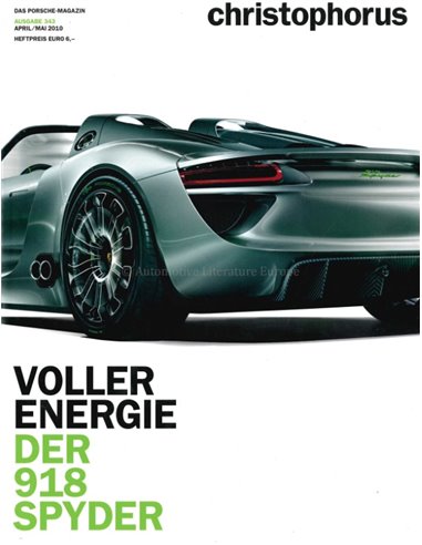 2010 PORSCHE CHRISTOPHORUS MAGAZIN 343 DEUTSCH