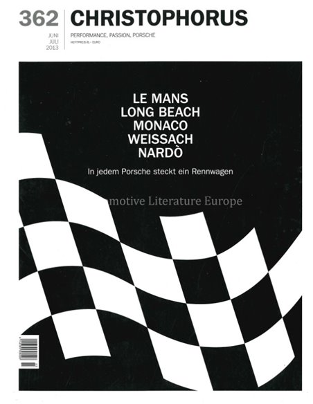 2013 PORSCHE CHRISTOPHORUS MAGAZIN 362 DEUTSCH