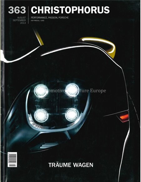 2013 PORSCHE CHRISTOPHORUS MAGAZIN 363 DEUTSCH