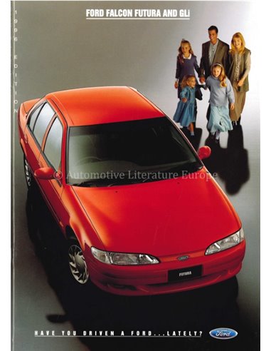 1996 FORD FALCON BROCHURE ENGLISH