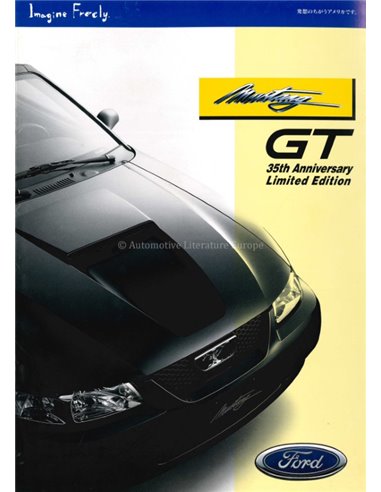 1999 FORD MUSTANG GT BROCHURE JAPANESE