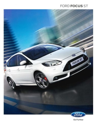 2012 FORD FOCUS ST BROCHURE ENGLISH
