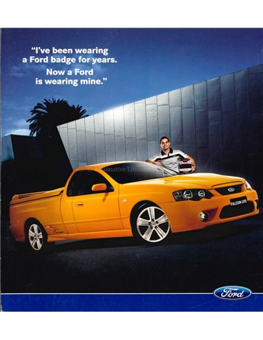 2007 FORD FALCON XR UTE BROCHURE AUSTRALISCH