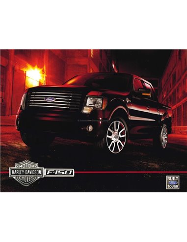 2010 FORD F-150 HARLEY DAVIDSON EDITION DATENBLATT ENGLISCH