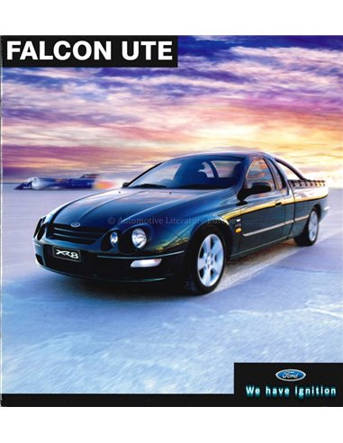 2001 FORD FALCON UTE BROCHURE ENGELS