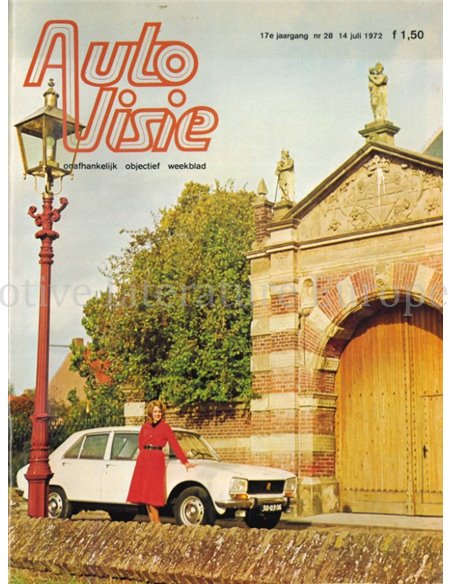 1972 AUTOVISIE MAGAZIN 28 NIEDERLÄNDISCH