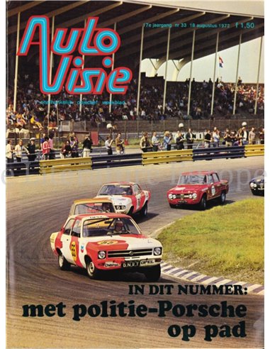 1972 AUTOVISIE MAGAZINE 33 DUTCH