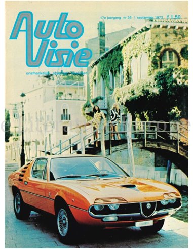 1972 AUTOVISIE MAGAZIN 35 NIEDERLÄNDISCH