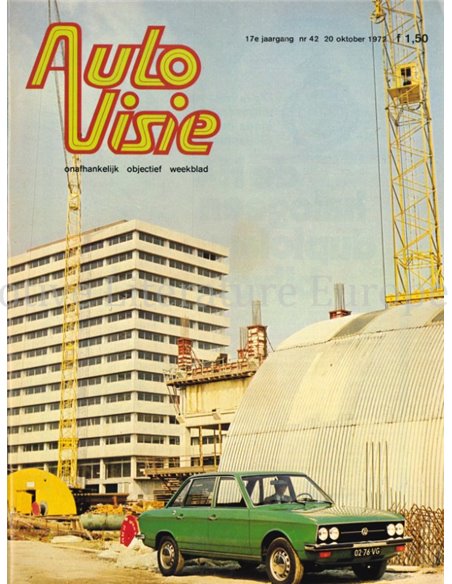 1972 AUTOVISIE MAGAZINE 42 DUTCH