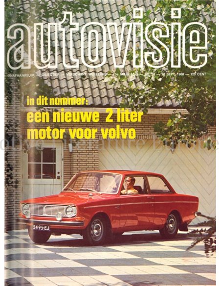 1968 AUTOVISIE MAGAZINE 38 DUTCH