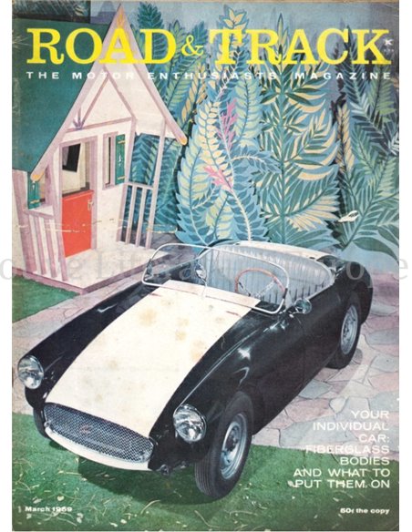 1959 ROAD AND TRACK MAGAZINE MARSCH ENGLISCH