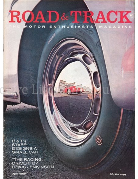 1959 ROAD AND TRACK MAGAZINE APRIL ENGELS