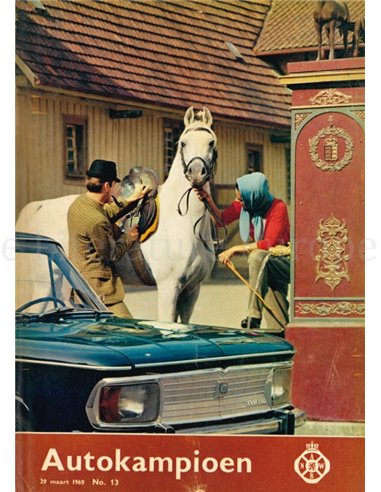 1969 AUTOKAMPIOEN MAGAZIN 13 NIEDERLÄNDISCH