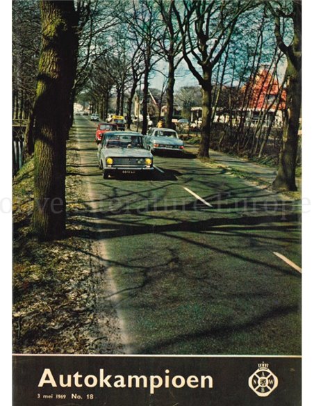 1969 AUTOKAMPIOEN MAGAZINE 18 DUTCH