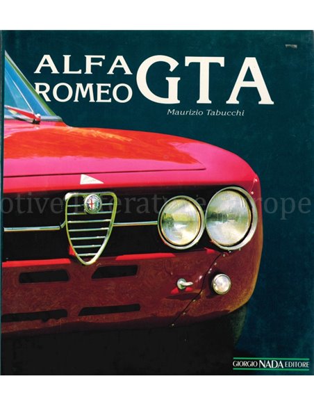 ALFA ROMEO GTA - MAURIZIO TABUCCHI - BOEK