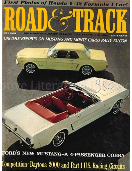 1964 ROAD AND TRACK MAGAZINE MEI ENGELS