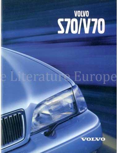 2000 VOLVO S70 V70 BROCHURE GERMAN