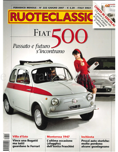 2007 RUOTECLASSICHE MAGAZINE 222 ITALIAANS