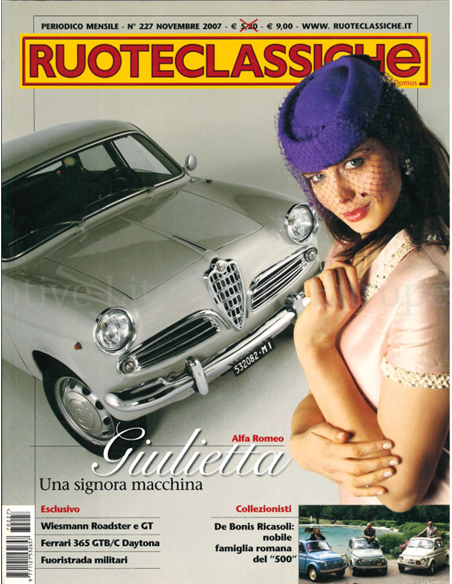 2007 RUOTECLASSICHE ZEITSCHRIFT 227 ITALIENISCH