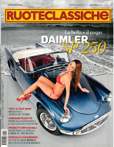 2011 RUOTECLASSICHE MAGAZINE 271 ITALIAN