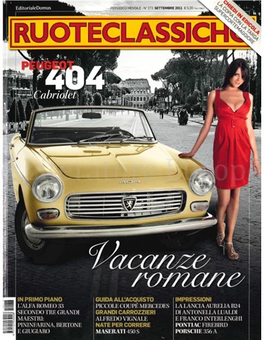 2011 RUOTECLASSICHE ZEITSCHRIFT 273 ITALIENISCH