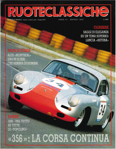 1992 RUOTECLASSICHE MAGAZINE 49 ITALIAANS