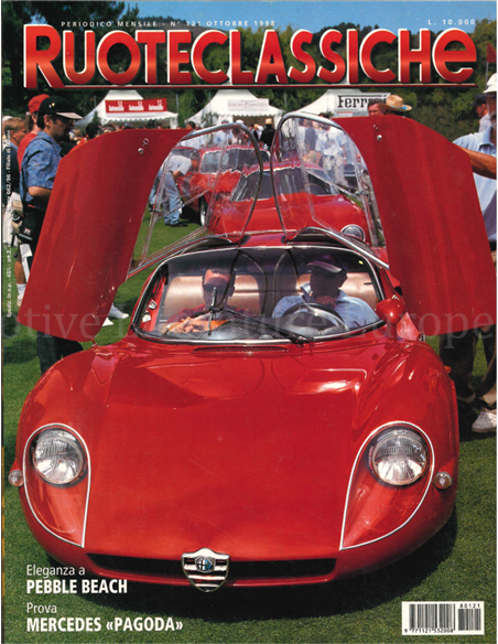 1995 RUOTECLASSICHE MAGAZINE 121 ITALIAANS