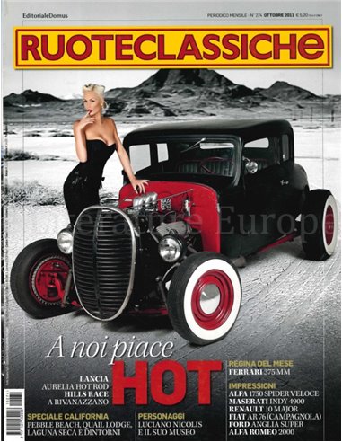 2011 RUOTECLASSICHE MAGAZINE 274 ITALIAANS