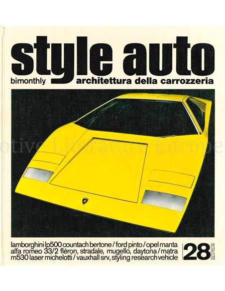 STYLE AUTO 28 - ARCHITETTURA DELLA CARROZZERIA - BUCH