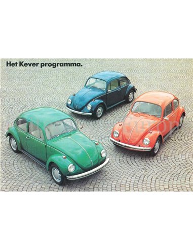 1970 VOLKSWAGEN KEVER BROCHURE NEDERLANDS