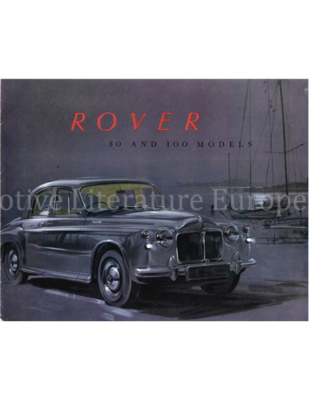 1958 ROVER 80 / 100 BROCHURE DUTCH