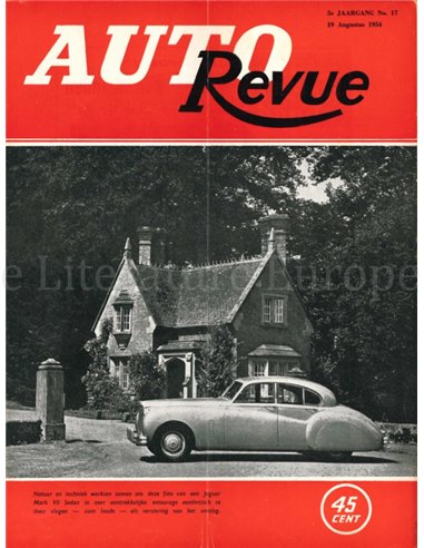 1954 AUTO REVUE MAGAZINE 17 NEDERLANDS