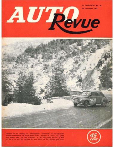 1954 AUTO REVUE MAGAZINE 26 DUTCH