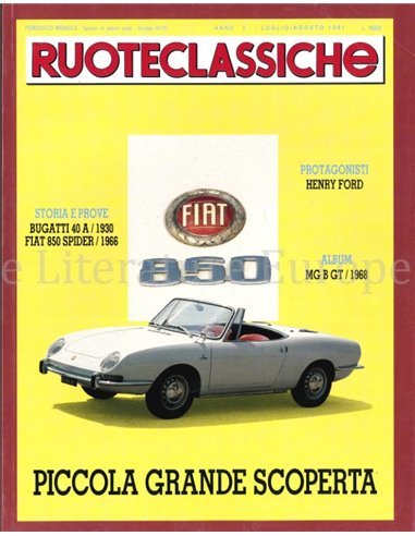 1991 RUOTECLASSICHE MAGAZINE 42 ITALIAANS