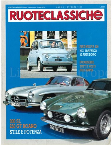 1991 RUOTECLASSICHE MAGAZINE 44 ITALIAANS