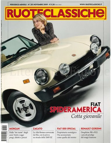 2009 RUOTECLASSICHE ZEITSCHRIFT 251 ITALIENISCH