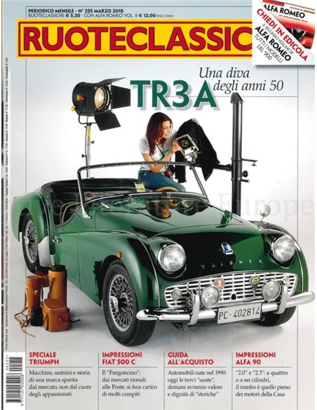 2010 RUOTECLASSICHE MAGAZINE 255 ITALIAN