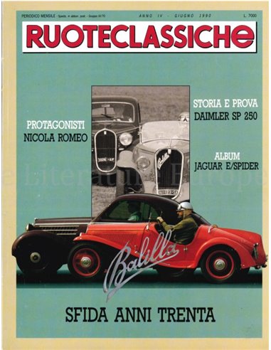 1990 RUOTECLASSICHE ZEITSCHRIFT 30 ITALIENISCH