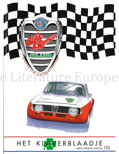 2008 ALFA ROMEO CLUB HET KLAVERBLAADJE 123 NEDERLANDS