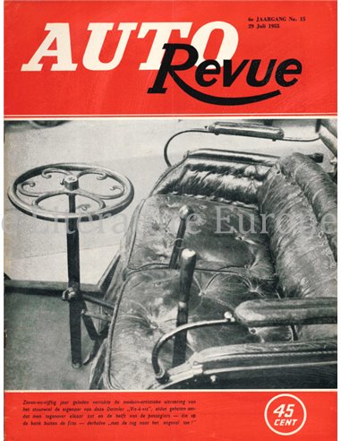 1955 AUTO REVUE MAGAZINE 4 DUTCH