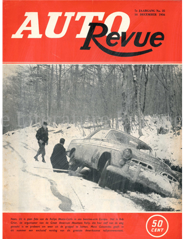 1955 AUTO REVUE MAGAZINE 1 NEDERLANDS