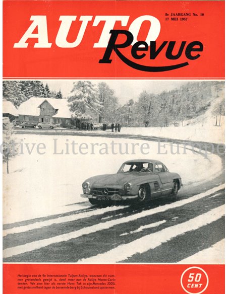 1957 AUTO REVUE MAGAZINE 10 DUTCH