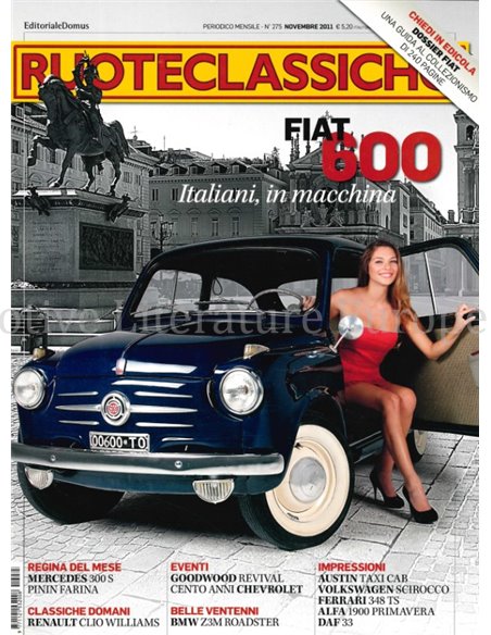 2011 RUOTECLASSICHE MAGAZINE 275 ITALIAANS