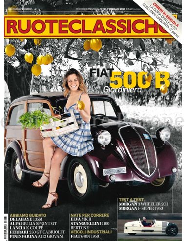 2012 RUOTECLASSICHE MAGAZINE 278 ITALIAANS