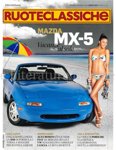 2012 RUOTECLASSICHE ZEITSCHRIFT 284 ITALIENISCH