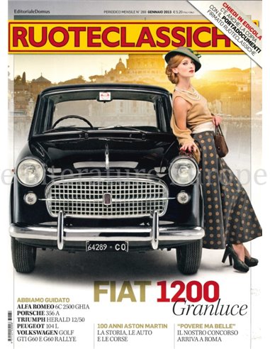 2013 RUOTECLASSICHE MAGAZINE 289 ITALIAN