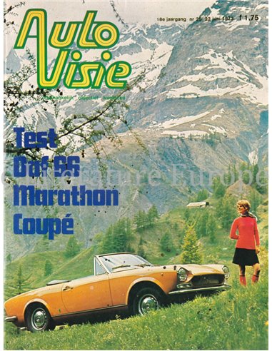 1973 AUTOVISIE MAGAZINE 25 DUTCH