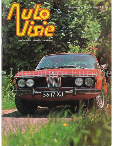 1973 AUTOVISIE MAGAZIN 27 NIEDERLÄNDISCH